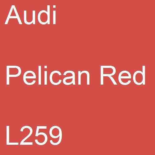 Audi, Pelican Red, L259.